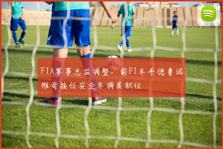 FIA赛事总监调整，前F1车手德鲁诺维奇接任安全车调度职位